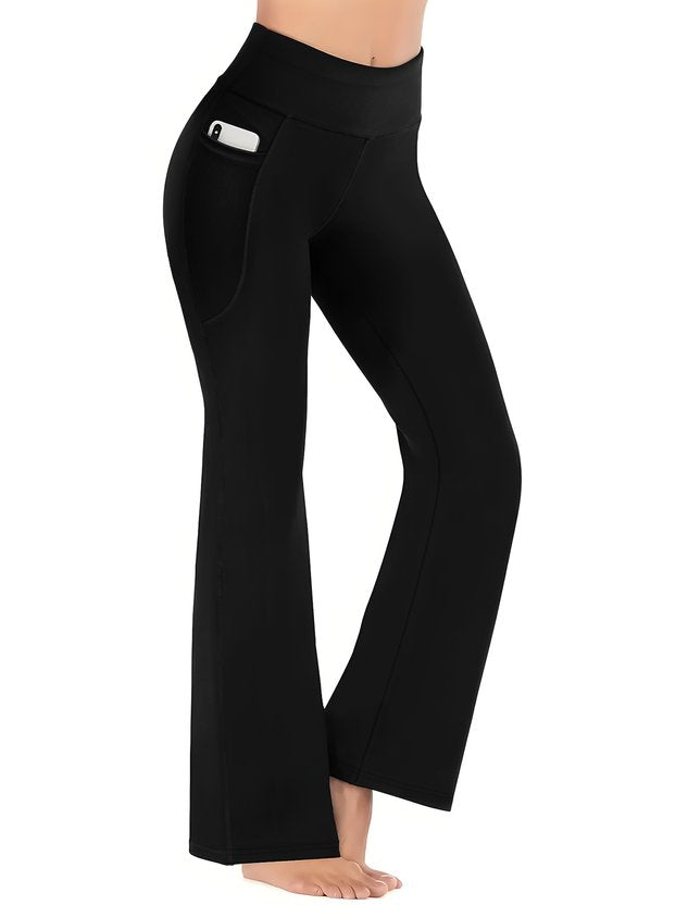 Women Plain Long Pants Casual Winter Trousers