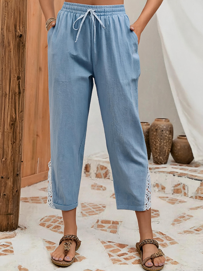 Women Plain Ankle Pants Pants Casual Spring/Fall Trousers